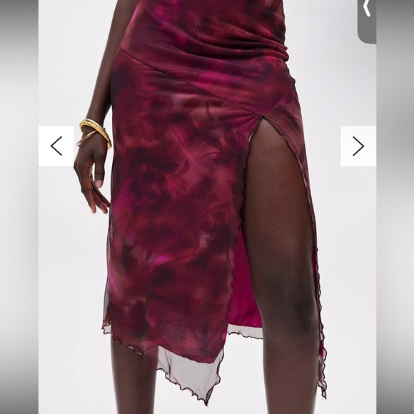 NWT UO samara bandeau midi dress - Picture 3 of 5